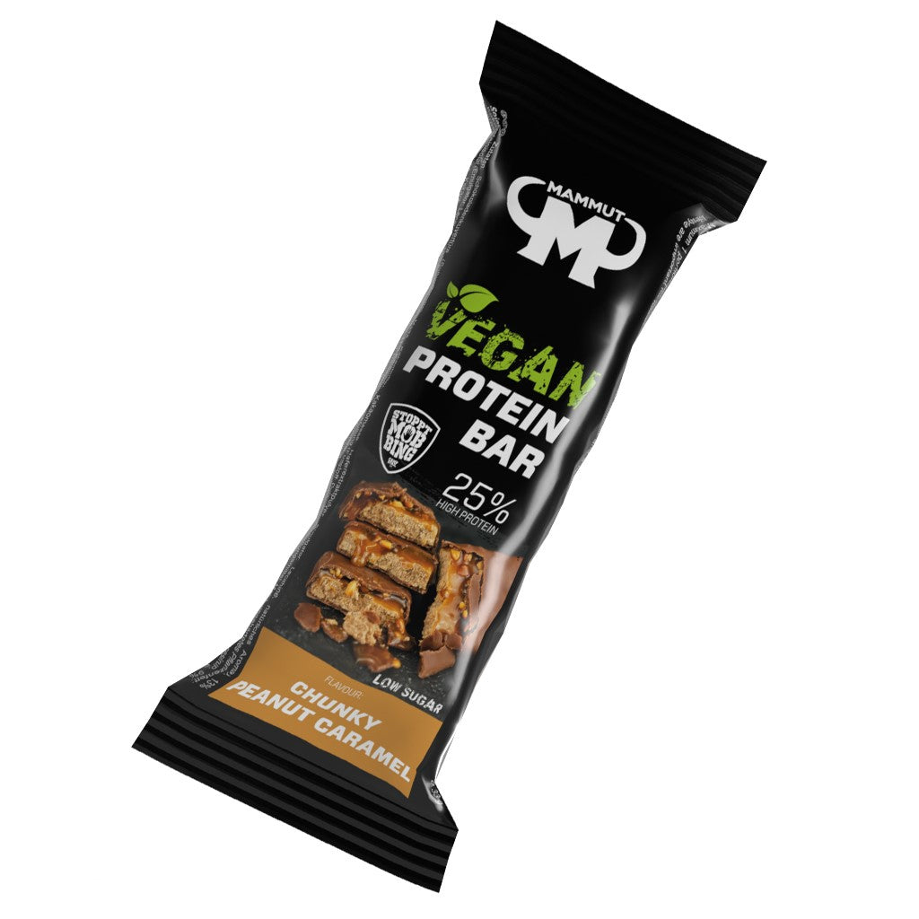 Vegan Protein Bar Chunky Peanut Caramel 45g