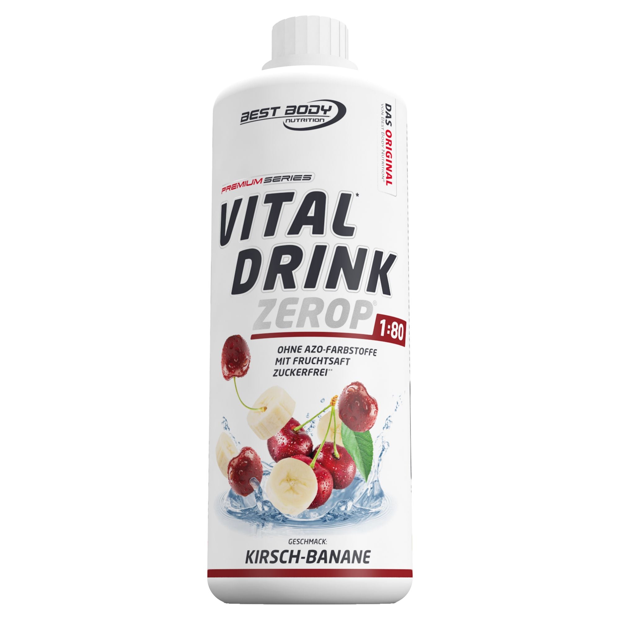 Vital Drink Zerop Cherry Banana 1L bottle