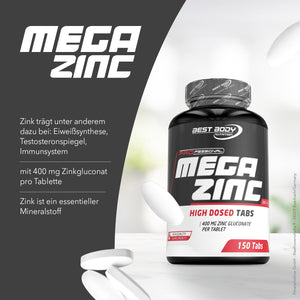 150 Mega Zinc tablets by Professional