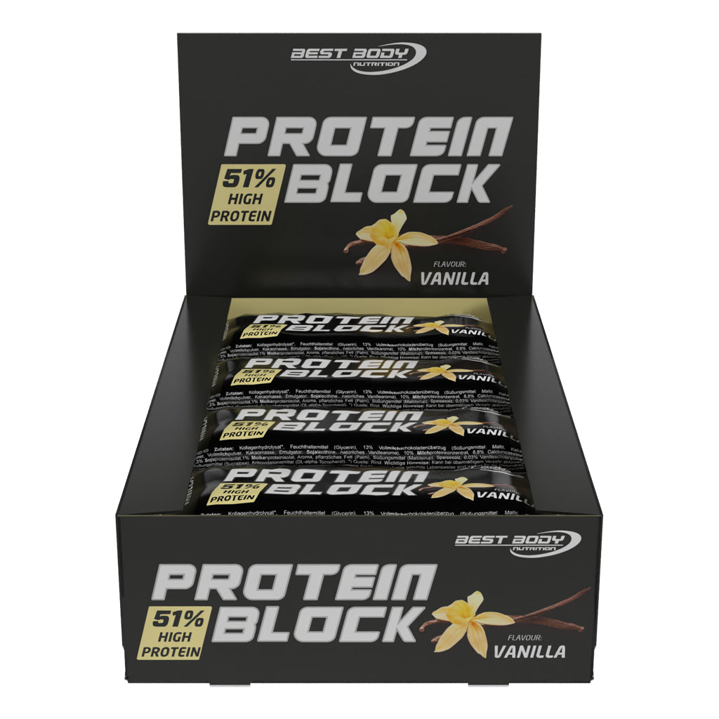 90g Protein Block with creamy vanilla
