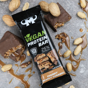 plant-based protein bar – peanut caramel