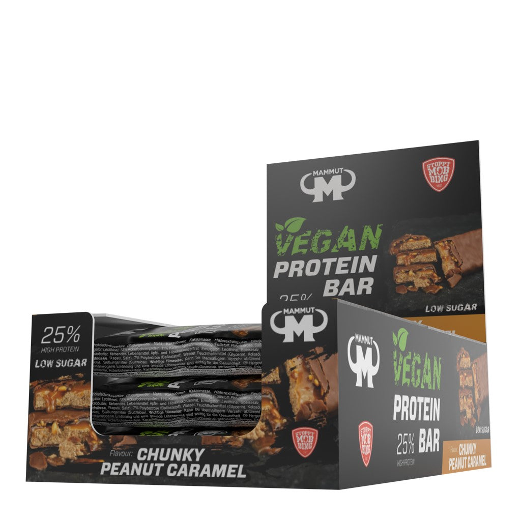 45g plant-based protein bar – peanut caramel