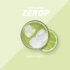 500 ml Vital Drink Zerop Green Tea Lime